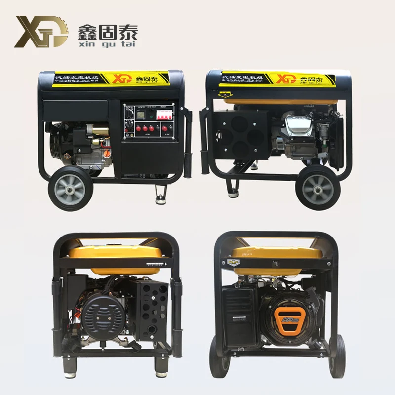 Trójfazowy manualny generator benzyny